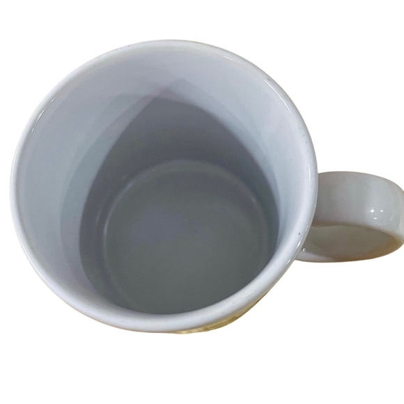 Vintage Papel Eat Chicken Coffee Tea Mug Black and White Jersey Cows Farmhouse - Picture 4 of 7